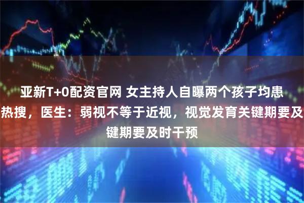 亚新T+0配资官网 女主持人自曝两个孩子均患弱视上热搜，医生：弱视不等于近视，视觉发育关键期要及时干预